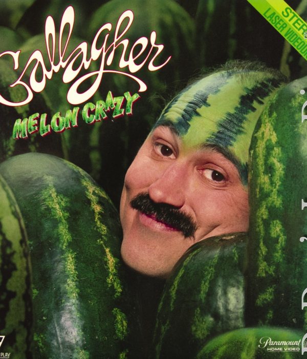 Gallagher-Melon-Crazy-Not-on-DVD-Movie-LaserDisc-LV2339-N
